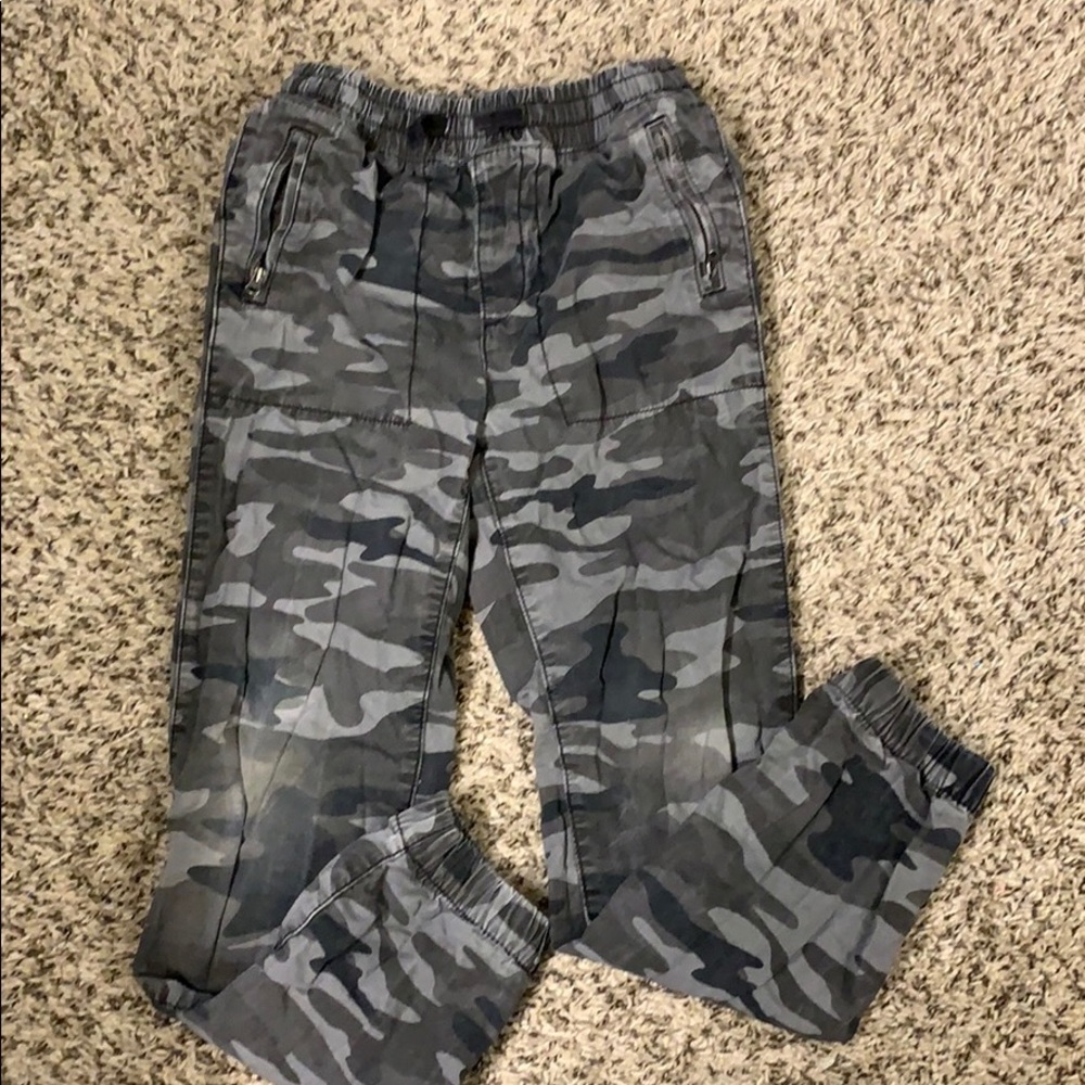 Boys lined camo pants